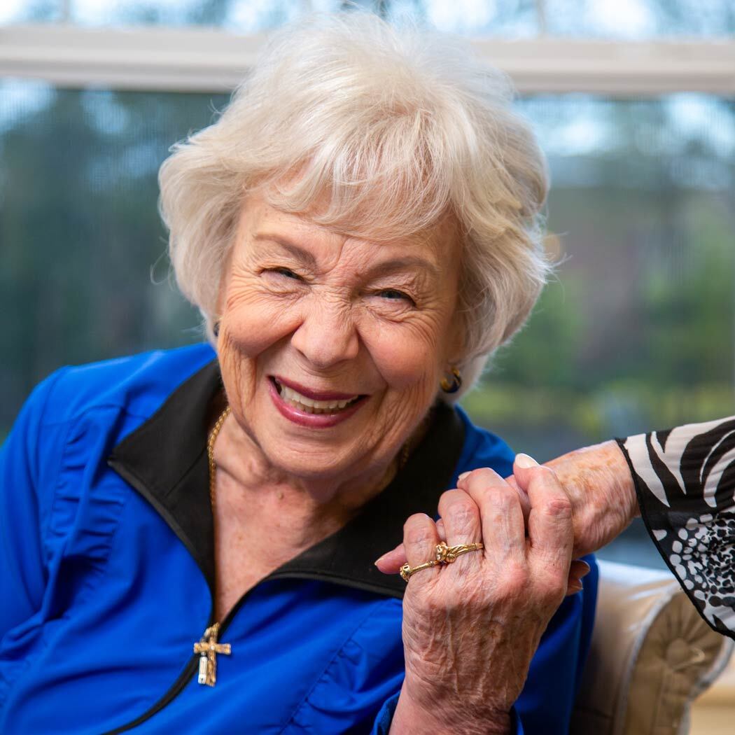 Residents enjoying time together at Whispering Pines